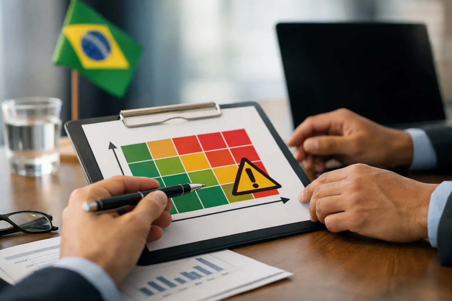 Guia matriz de riscos para empresas brasileiras
